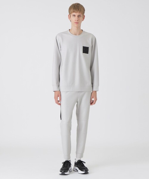 BLACK LABEL CRESTBRIDGE(ブラックレーベル・クレストブリッジ)の「【BLACK lab.】ライトウェイトダウンファブリックトラックパンツ(その他パンツ・メンズ・ホワイト系その他/ブラック・M/L/XL/S)」の18枚目の写真