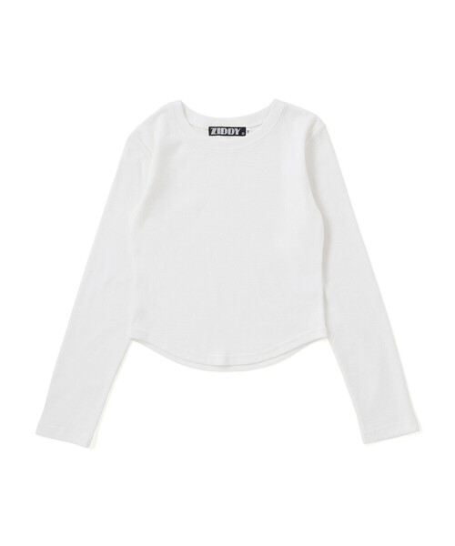 ZIDDY（ジディ）の「【 ニコ☆プチ 掲載 】メランジニット＆長袖リブTシャツセット(130~160cm)（アンサンブル・キッズ・ブラック/グレー・150cm/130cm/140cm/FREE）」の11枚目の写真