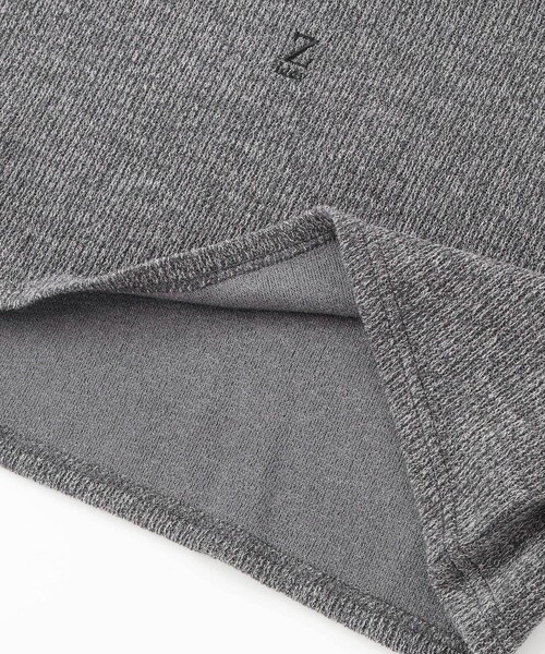 ZIDDY（ジディ）の「【 ニコ☆プチ 掲載 】メランジニット＆長袖リブTシャツセット(130~160cm)（アンサンブル・キッズ・ブラック/グレー・150cm/130cm/140cm/FREE）」の21枚目の写真