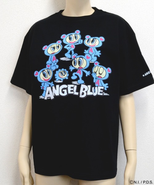 ANGEL BLUE(エンジェルブルー)の「エンジェルブルー Tシャツ 大量(Tシャツ/カットソー・レディース・ブルー系/ブラック系/ホワイト系・L/M/S/XS)」の7枚目の写真