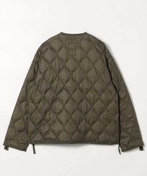 FREAK'S STORE(フリークスストア)の「限定展開 TAION/タイオン ミリタリー M65 ライナーWジップ ショートダウンジャケット-ソフトシェル / M65LSZBML-1 SHORT(ダウンジャケット/コート・メンズ・オリーブ/ブラック・X-LARGE/LARGE/SMALL/MEDIUM)」の6枚目の写真