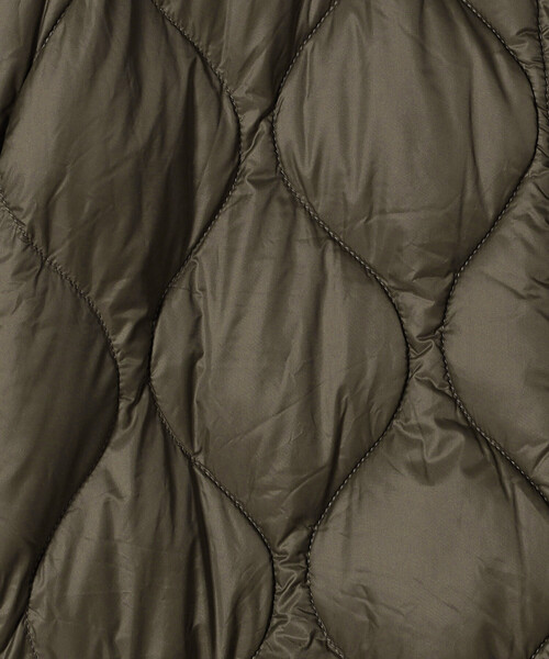 FREAK'S STORE(フリークスストア)の「限定展開 TAION/タイオン ミリタリー M65 ライナーWジップ ショートダウンジャケット-ソフトシェル / M65LSZBML-1 SHORT(ダウンジャケット/コート・メンズ・オリーブ/ブラック・X-LARGE/LARGE/SMALL/MEDIUM)」の14枚目の写真