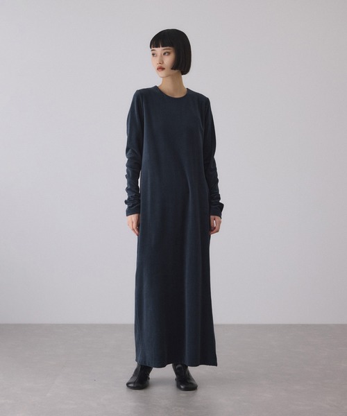 ベロア BOTANICAL DYED DRESS（ドレス）｜ADAM ET ROPE'（アダムエロペ