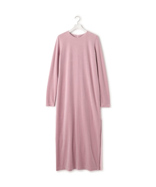 ADAM ET ROPE' BOTANICAL DYED DRESS ベロア BOTANICAL DYED DRESS