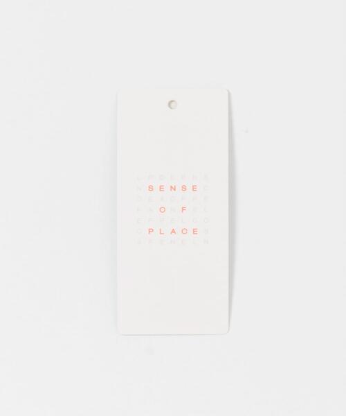 SENSE OF PLACE by URBAN RESEARCH（センスオブプレイスバイアーバンリサーチ）の「シャギーナローストール（マフラー・レディース・イエロー/ブラック/オフホワイト・ONE）」の13枚目の写真