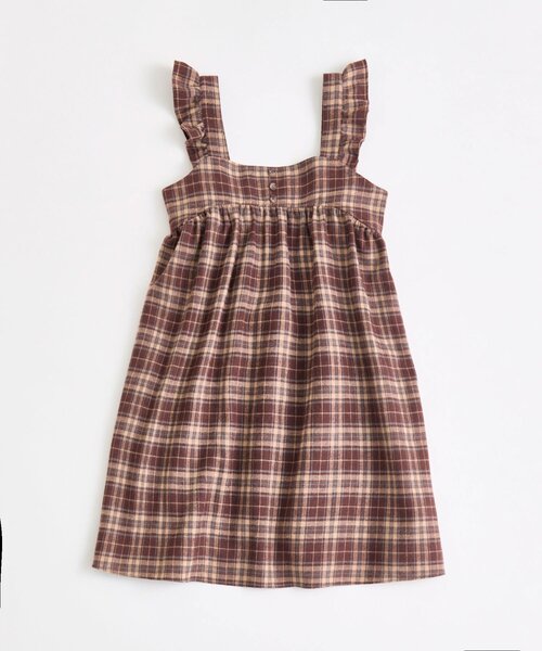 OLIVE des OLIVE（オリーブデオリーブ）の「【ふたばコラボ企画】ワンピース（ワンピース・レディース・ブラウン/オフホワイト・FREE）」の9枚目の写真