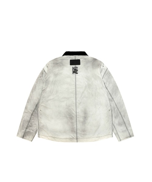 AAPE BY A BATHING APE(エーエイプバイアベイシングエイプ)の「AAPE MAIN JACKET(ミリタリージャケット・メンズ・ライトブラック/ホワイト系その他・LARGE/MEDIUM/SMALL/X-LARGE)」の3枚目の写真