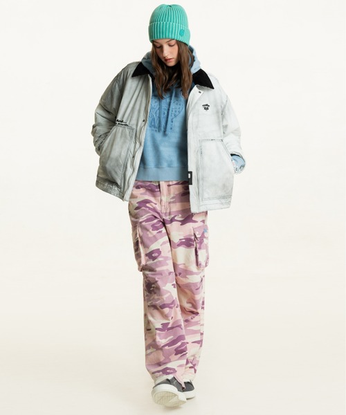 AAPE BY A BATHING APE(エーエイプバイアベイシングエイプ)の「AAPE MAIN JACKET(ミリタリージャケット・メンズ・ライトブラック/ホワイト系その他・LARGE/MEDIUM/SMALL/X-LARGE)」の12枚目の写真