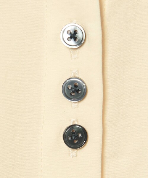 EMMEL REFINES(エメルリファインズ)の「<EMMEL REFINES>EM V/ポプリン オーバー シャツ(シャツ/ブラウス・レディース・ライラック/オフホワイト・FREE)」の8枚目の写真