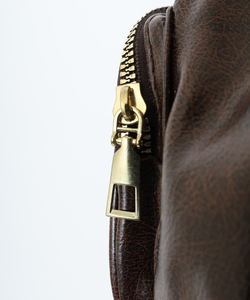 ヴィンテージ風 フェイクレザーミニリュック（バックパック/リュック