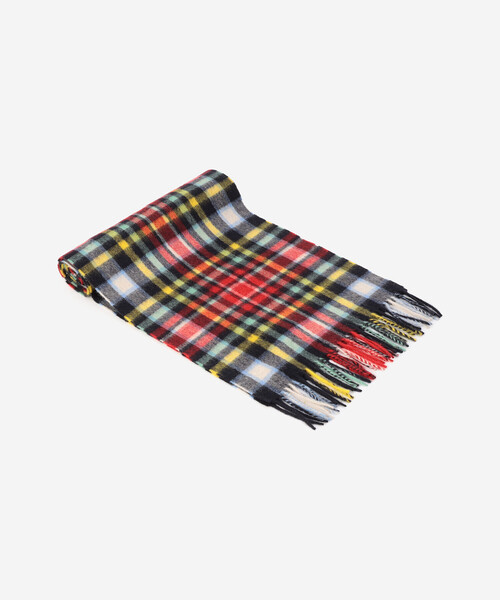 セール】Joshua Ellis | カシミヤ マルチチェック マフラー（マフラー