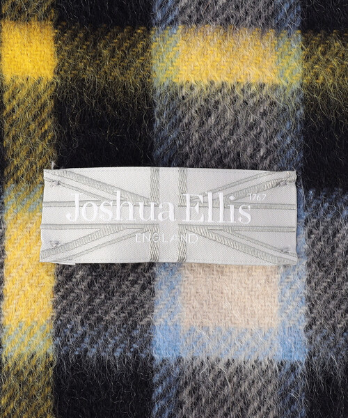 Joshua Ellis（ジョシュアエリス）の「Joshua Ellis | カシミヤ マルチチェック マフラー（マフラー・レディース・レッド系その他・ONE）」の4枚目の写真