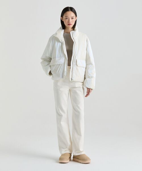 MUSINSA STANDARD WOMAN（ムシンサスタンダードウーマン）の「ウィメンズストレートデニムパンツ[クリーム]（デニムパンツ・レディース・その他・32/30/23/24/25/26/27/28/29）」の8枚目の写真