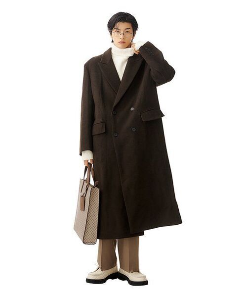 MUSINSA STANDARD（ムシンサスタンダード）の「ラムウールリブタートルネックニット[アイボリー]（ニット/セーター・メンズ・その他・SMALL/MEDIUM/LARGE/X-LARGE/XX-LARGE）」の11枚目の写真
