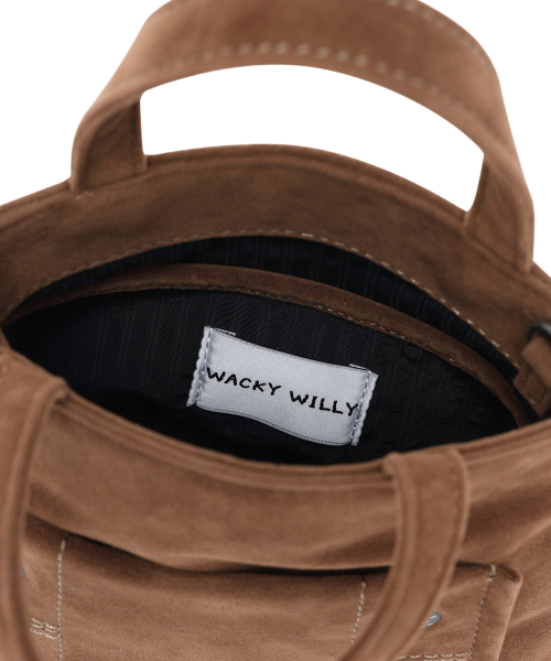 Wacky WiLLy(ワッキーウィリー)の「ウィメンズチェーンミニバッグブラウン(メッセンジャーバッグ・レディース・その他・F)」の6枚目の写真