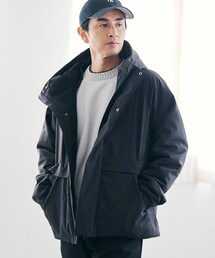 coen(コーエン)のヒートシェルターフードブルゾン【保温性、撥水性、帯電防止(裏生地)】(その他アウター)