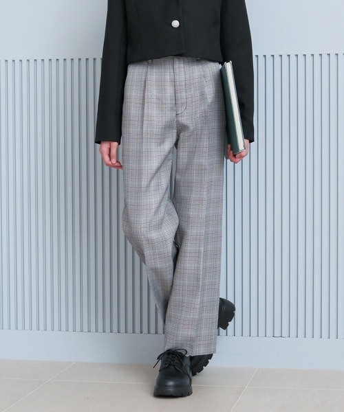 GLOBAL WORK（グローバルワーク）の「卒服/イージーケア/ストレートパンツ/598142（スラックス・キッズ・ブラック/グレー・150cm/160cm）」の2枚目の写真