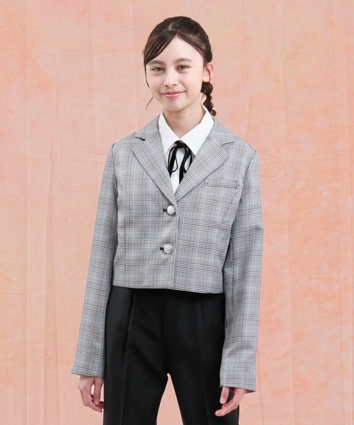 GLOBAL WORK（グローバルワーク）の「卒服/イージーケア/ストレートパンツ/598142（スラックス・キッズ・ブラック/グレー・150cm/160cm）」の7枚目の写真