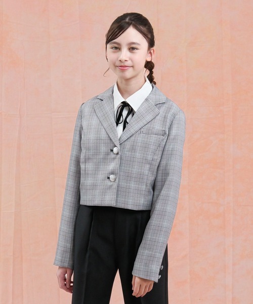 GLOBAL WORK（グローバルワーク）の「卒服/イージーケア/ストレートパンツ/598142（スラックス・キッズ・ブラック/グレー・150cm/160cm）」の9枚目の写真