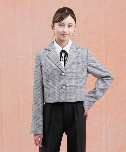 GLOBAL WORK（グローバルワーク）の「卒服/イージーケア/ストレートパンツ/598142（スラックス・キッズ・ブラック/グレー・150cm/160cm）」の10枚目の写真