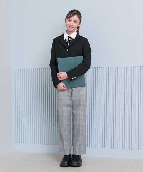 GLOBAL WORK（グローバルワーク）の「卒服/イージーケア/ストレートパンツ/598142（スラックス・キッズ・ブラック/グレー・150cm/160cm）」の15枚目の写真