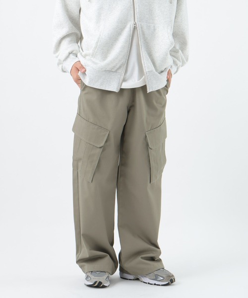 GLOBAL WORK（グローバルワーク）の「あったかサマ見えカーゴパンツ/AND YUA ANY/591418（カーゴパンツ・キッズ・ベージュ/ブラック・LARGE/MEDIUM/SMALL）」の15枚目の写真