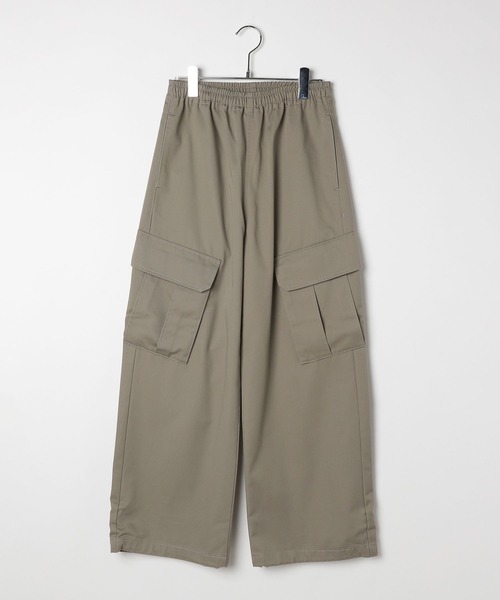 GLOBAL WORK（グローバルワーク）の「あったかサマ見えカーゴパンツ/AND YUA ANY/591418（カーゴパンツ・キッズ・ベージュ/ブラック・LARGE/MEDIUM/SMALL）」の19枚目の写真