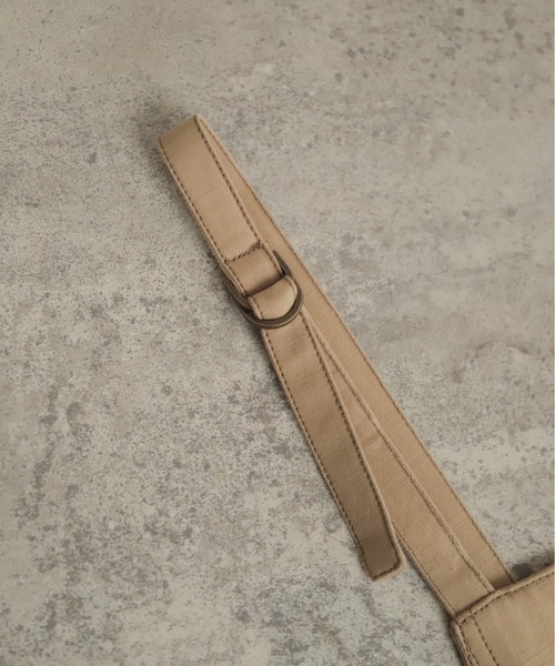 NOMBRE IMPAIR（ノンブルアンペール）の「綿麻ツイル　フィッシュテールジャンスカ（ワンピース・レディース・チャコールグレー/ベージュ・FREE）」の18枚目の写真