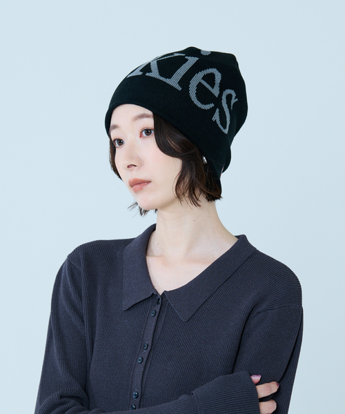 Dickies（ディッキーズ）の「【DICKIES/ディッキーズ】BIG LOGO BEANIE/ビッグロゴビーニー（ニットキャップ/ビーニー・レディース・ブラック/ホワイト・フリー）」の6枚目の写真