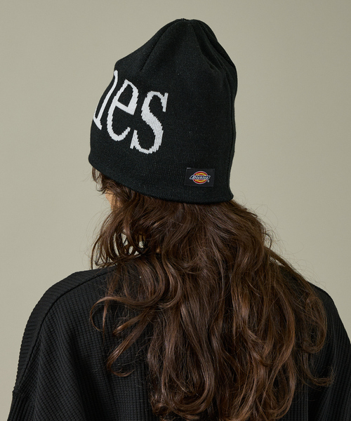 Dickies（ディッキーズ）の「【DICKIES/ディッキーズ】BIG LOGO BEANIE/ビッグロゴビーニー（ニットキャップ/ビーニー・レディース・ブラック/ホワイト・フリー）」の10枚目の写真