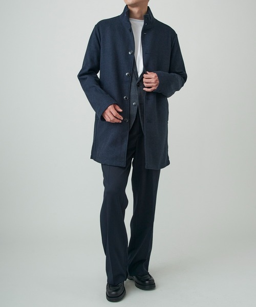 セール】【MAGASIN DE MODE TOOLS】ウールタッチメルトンジャガード