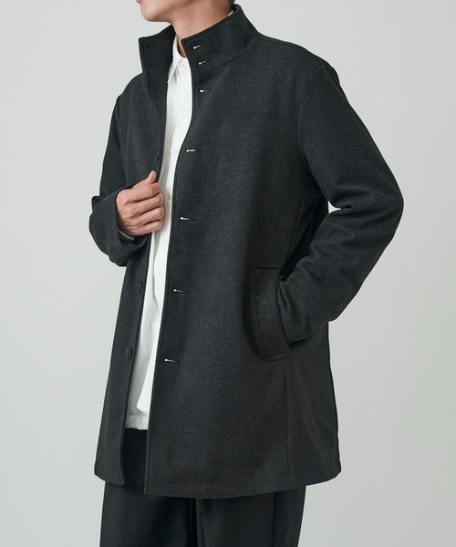 セール】【MAGASIN DE MODE TOOLS】ウールタッチメルトンジャガード