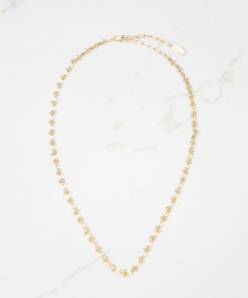 COLLAGE GALLARDAGALANTE（コラージュガリャルダガランテ）の「アクセントチェーンネックレス（ネックレス・レディース・シルバー/ゴールド・FREE）」の5枚目の写真