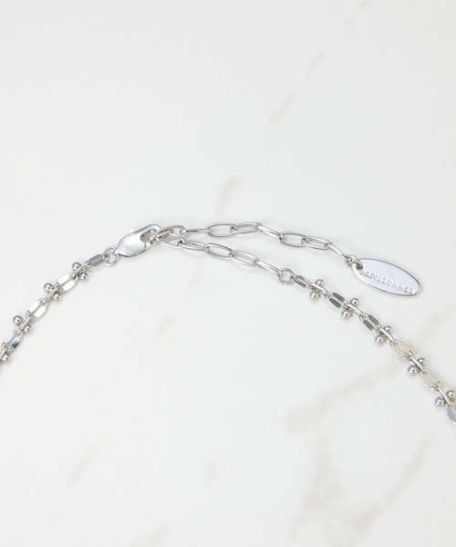 COLLAGE GALLARDAGALANTE（コラージュガリャルダガランテ）の「アクセントチェーンネックレス（ネックレス・レディース・シルバー/ゴールド・FREE）」の6枚目の写真