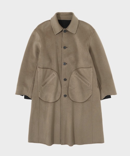CASHMERE CASHMERE/カシミヤカシミヤ】CASHMERE REVERSIBLE OVER COAT