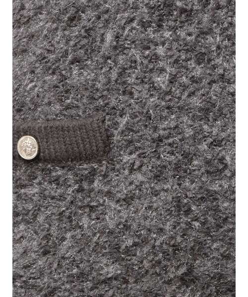 dazzlin（ダズリン）の「【セット対応】ヘアリーニットミニワンピース（ワンピース・レディース・オフホワイト/グレー/チャコールグレー/ピンク・FREE）」の8枚目の写真