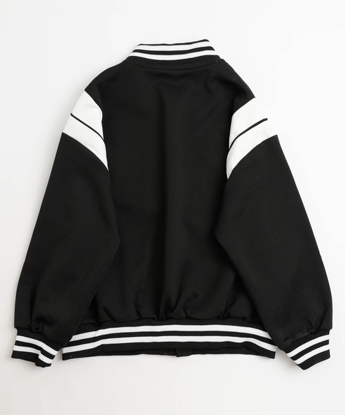 URBAN CHERRY（アーバンチェリー）の「ワンポイントロゴデザインブルゾン（ブルゾン・キッズ・ブラック・110cm/120cm/130cm）」の6枚目の写真