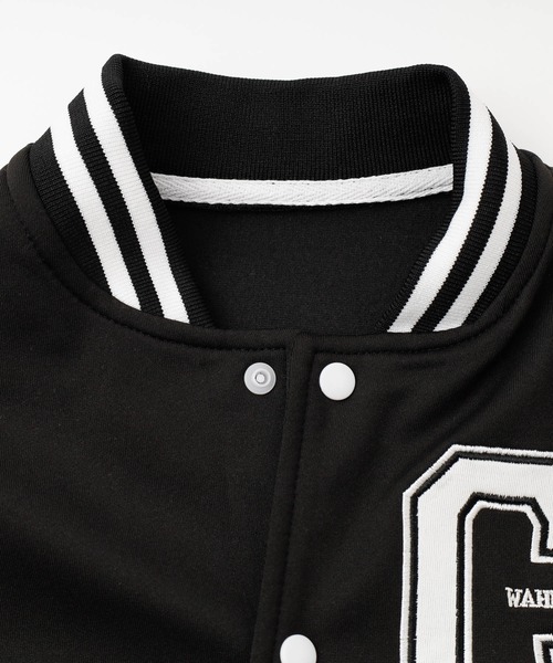 URBAN CHERRY（アーバンチェリー）の「ワンポイントロゴデザインブルゾン（ブルゾン・キッズ・ブラック・110cm/120cm/130cm）」の18枚目の写真