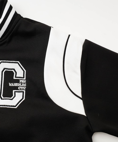 URBAN CHERRY（アーバンチェリー）の「ワンポイントロゴデザインブルゾン（ブルゾン・キッズ・ブラック・110cm/120cm/130cm）」の8枚目の写真