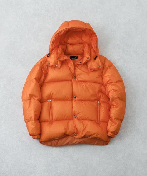 URBAN RESEARCH（アーバンリサーチ）の「KAJIF LIGHT DOWN JACKET（ダウンジャケット/コート・メンズ・ブラック/オレンジ/グリーン系その他・MEDIUM/LARGE）」の6枚目の写真