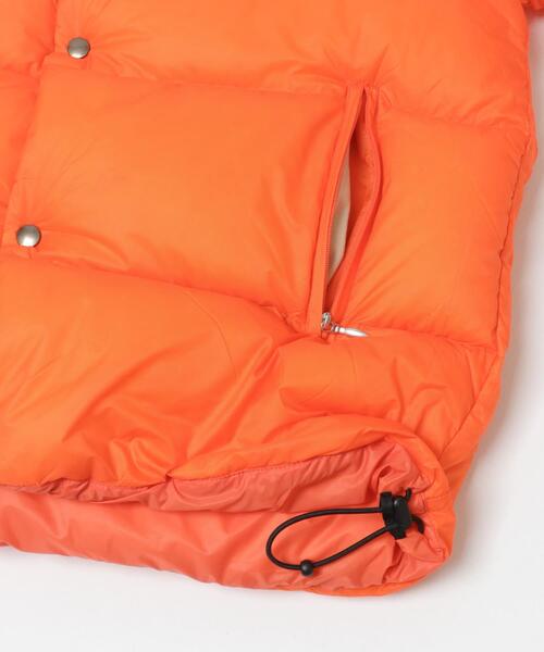 URBAN RESEARCH（アーバンリサーチ）の「KAJIF LIGHT DOWN JACKET（ダウンジャケット/コート・メンズ・ブラック/オレンジ/グリーン系その他・MEDIUM/LARGE）」の8枚目の写真