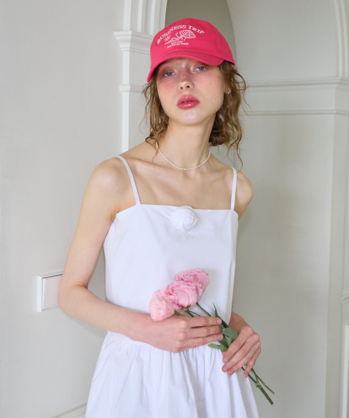 SALON DE YOHN(サロンドヨーン)の「Corsage Mini Slip Dress_ White(ワンピース・レディース・その他・MEDIUM/SMALL)」の2枚目の写真