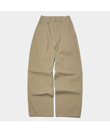 SOME PLACE（サムプレイス）の「レタリングプリントベーシックバルーンフィットワイドコットンパンツ[ベージュ]（その他パンツ）」