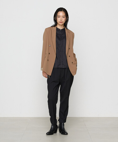 COMME CA(コムサ)の「〔 Sサイズ 〕 ツイステッドドビーカルゼ ジャケット(テーラードジャケット・レディース・チャコール・5号)」の8枚目の写真