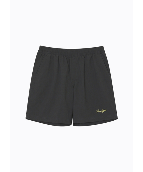 LIMELIGHT APPAREL（ライムライトアパレル）の「アパレルスクリプトロゴナイロンショーツ（チャコール/ライムライト）（その他パンツ・メンズ・その他・SMALL/MEDIUM/LARGE/X-LARGE/XX-LARGE）」の2枚目の写真
