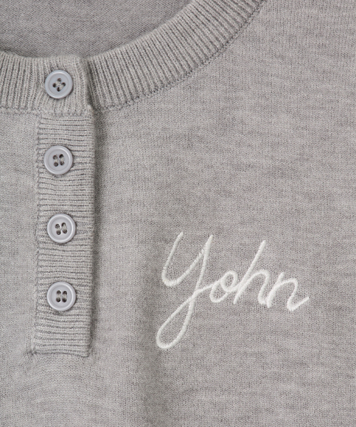 SALON DE YOHN（サロンドヨーン）の「Harbor Shawl Knit_ Gray（ニット/セーター・レディース・その他・SMALL/MEDIUM）」の5枚目の写真