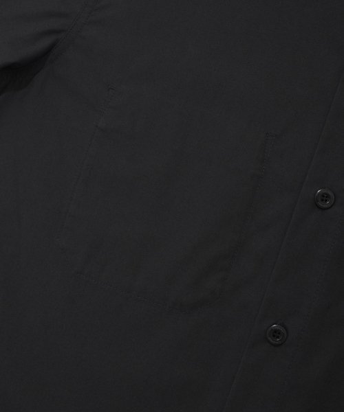 COVERNAT（カバーナット）の「オーバーサイズフラップポケットシャツジャケットチャコール（その他アウター・レディース・その他・MEDIUM/SMALL/LARGE/X-LARGE）」の5枚目の写真