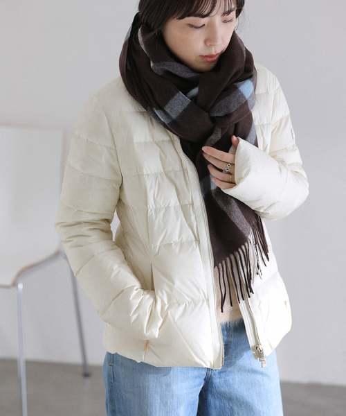 La TOTALITE（ラトータリテ）の「TATRAS/タトラス BREVA ダウンジャケット（ダウンジャケット/コート・レディース・ブラック/アイボリー・36/38）」の2枚目の写真