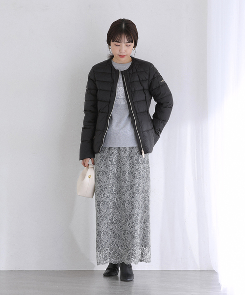 La TOTALITE（ラトータリテ）の「TATRAS/タトラス BREVA ダウンジャケット（ダウンジャケット/コート・レディース・ブラック/アイボリー・36/38）」の11枚目の写真