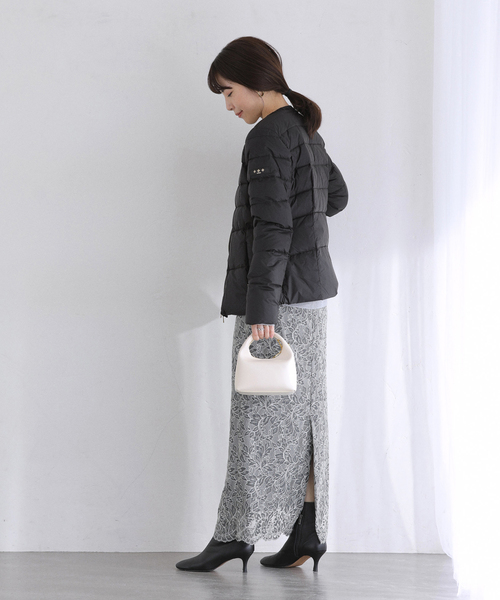 La TOTALITE（ラトータリテ）の「TATRAS/タトラス BREVA ダウンジャケット（ダウンジャケット/コート・レディース・ブラック/アイボリー・36/38）」の10枚目の写真